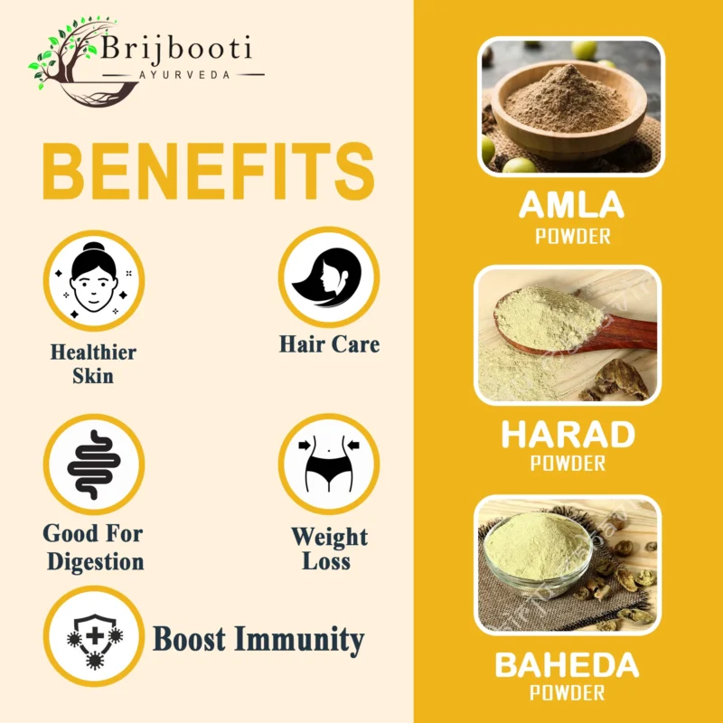 Harad - Baheda - Amla Powder Benefits
