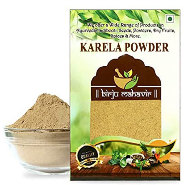 Briojbooti Karela Powder For Diabetes - Momordica Charantia - Gourd Pavakkai - Bitter Melon Powder