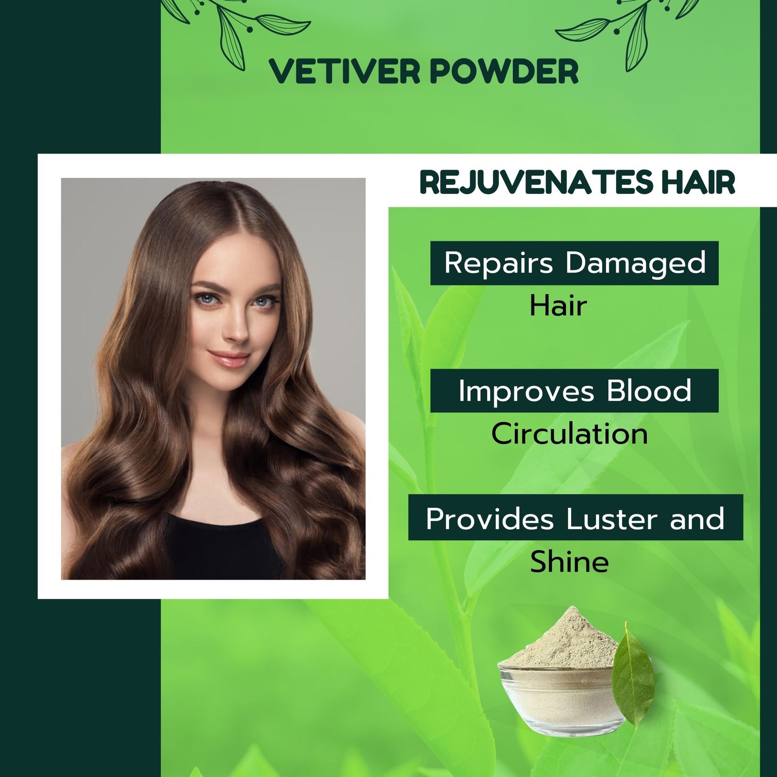 VETIVER ROOT POWDER HAIR CARE