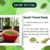 SAUNF SEEDS HOW TO USE