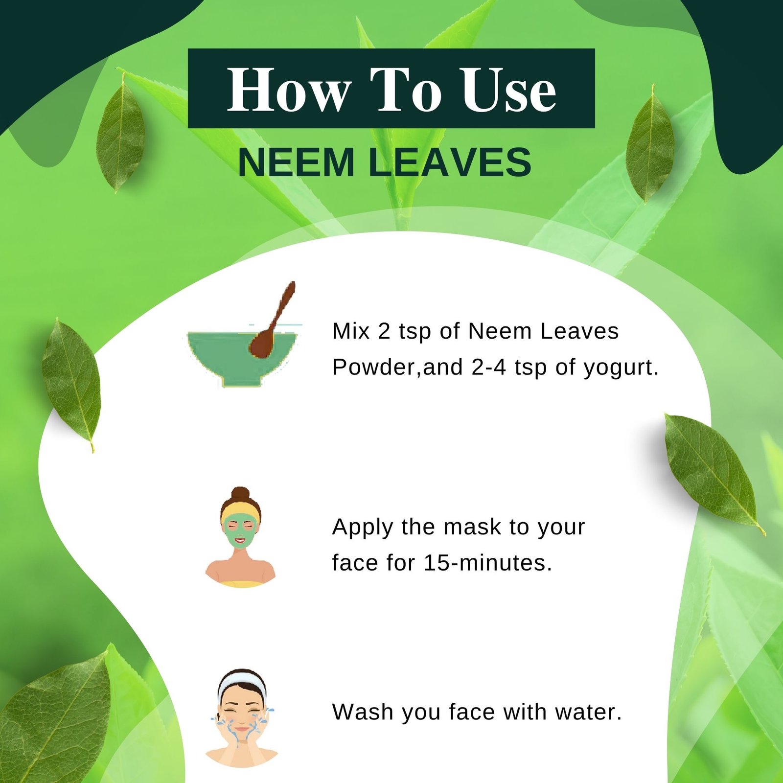 NEEM LEAVES HOW TO USE