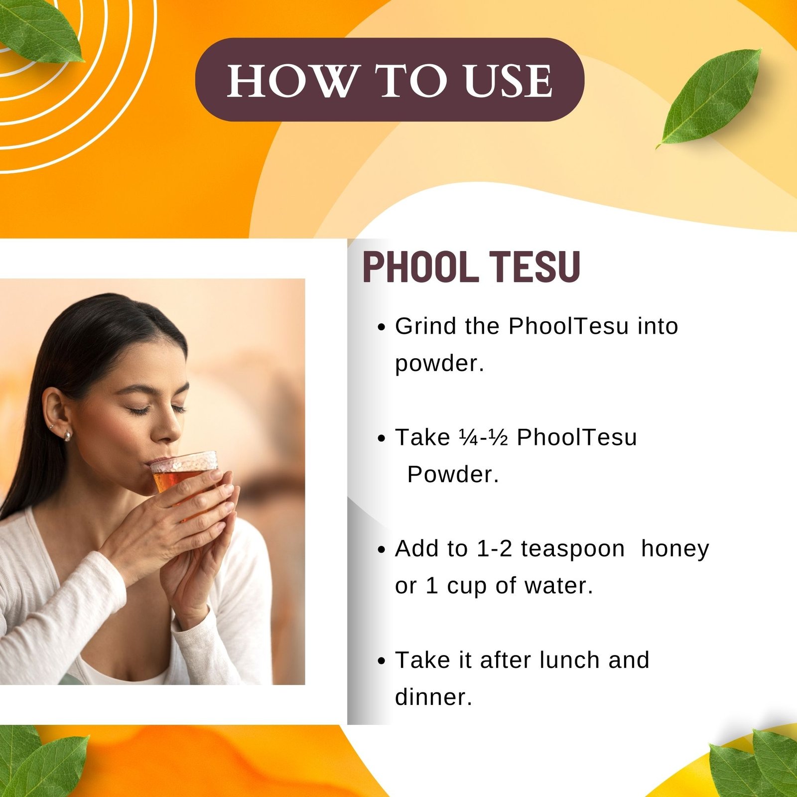 PHOOLTESU HOW TO USE PHOOLTESU HOW TO USE
