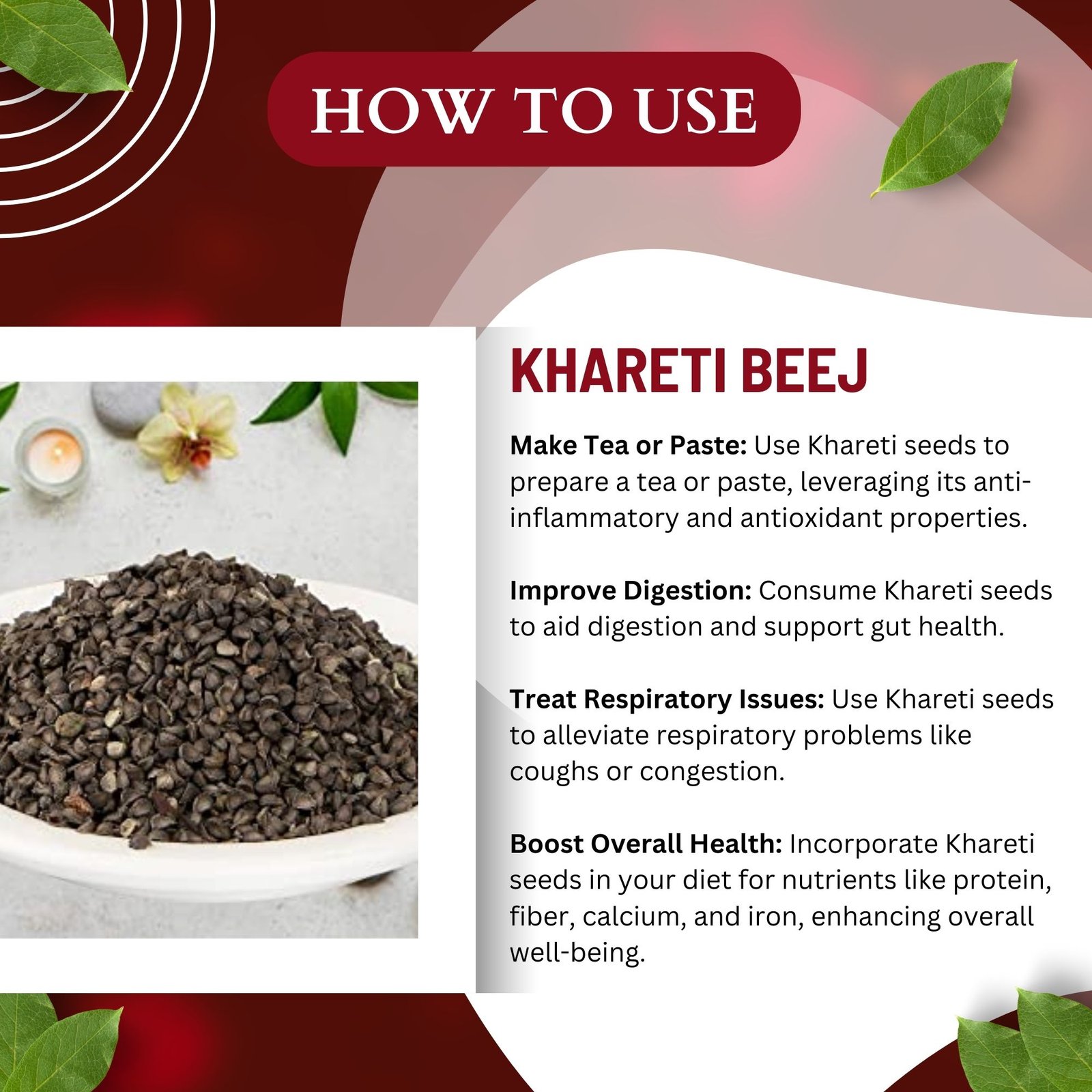 KHARETI BEEJ HOW TO USE