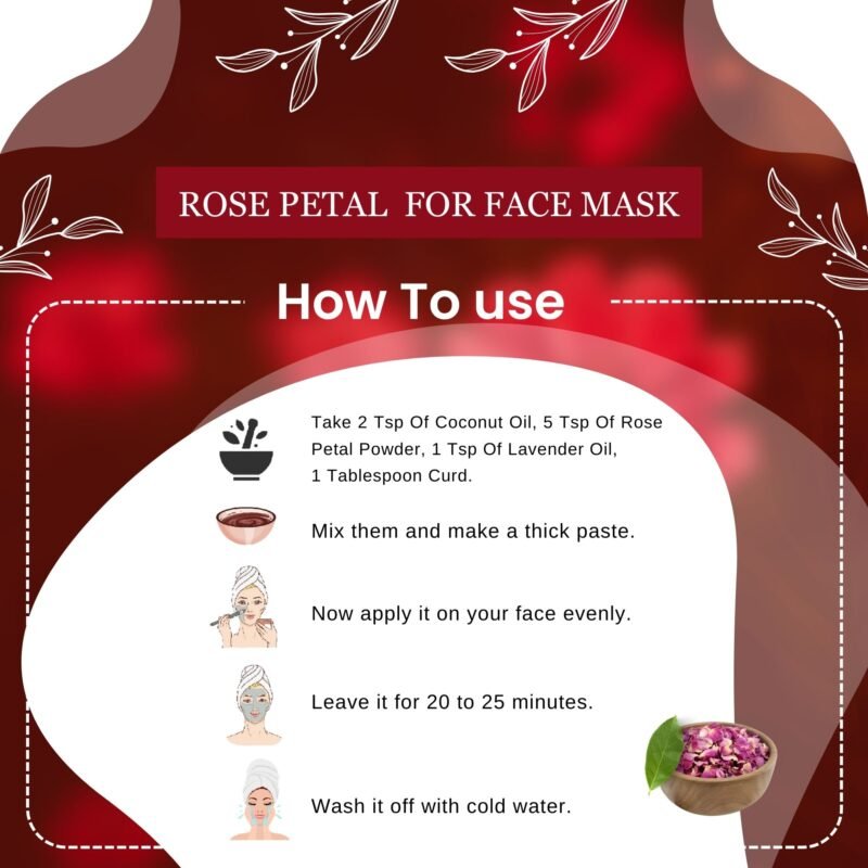 ROSE PETAL HOW TO USE