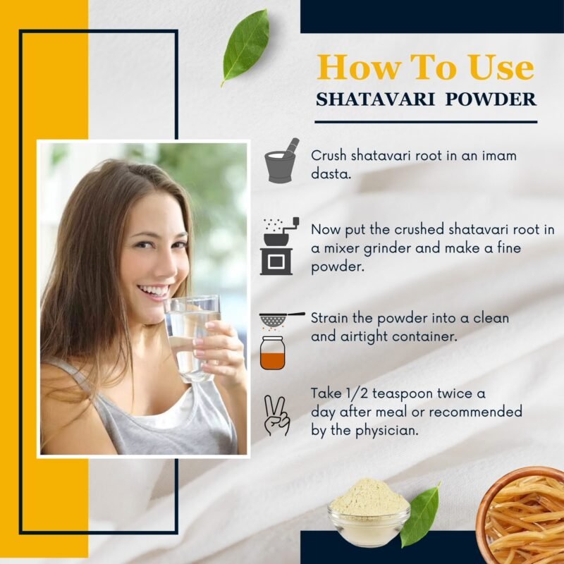 SHATAVARI POWDER HOW TO USE