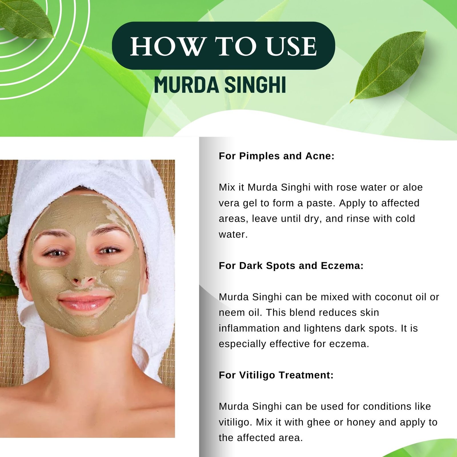 HOW TO USE MURDA SINGHI HOW TO USE