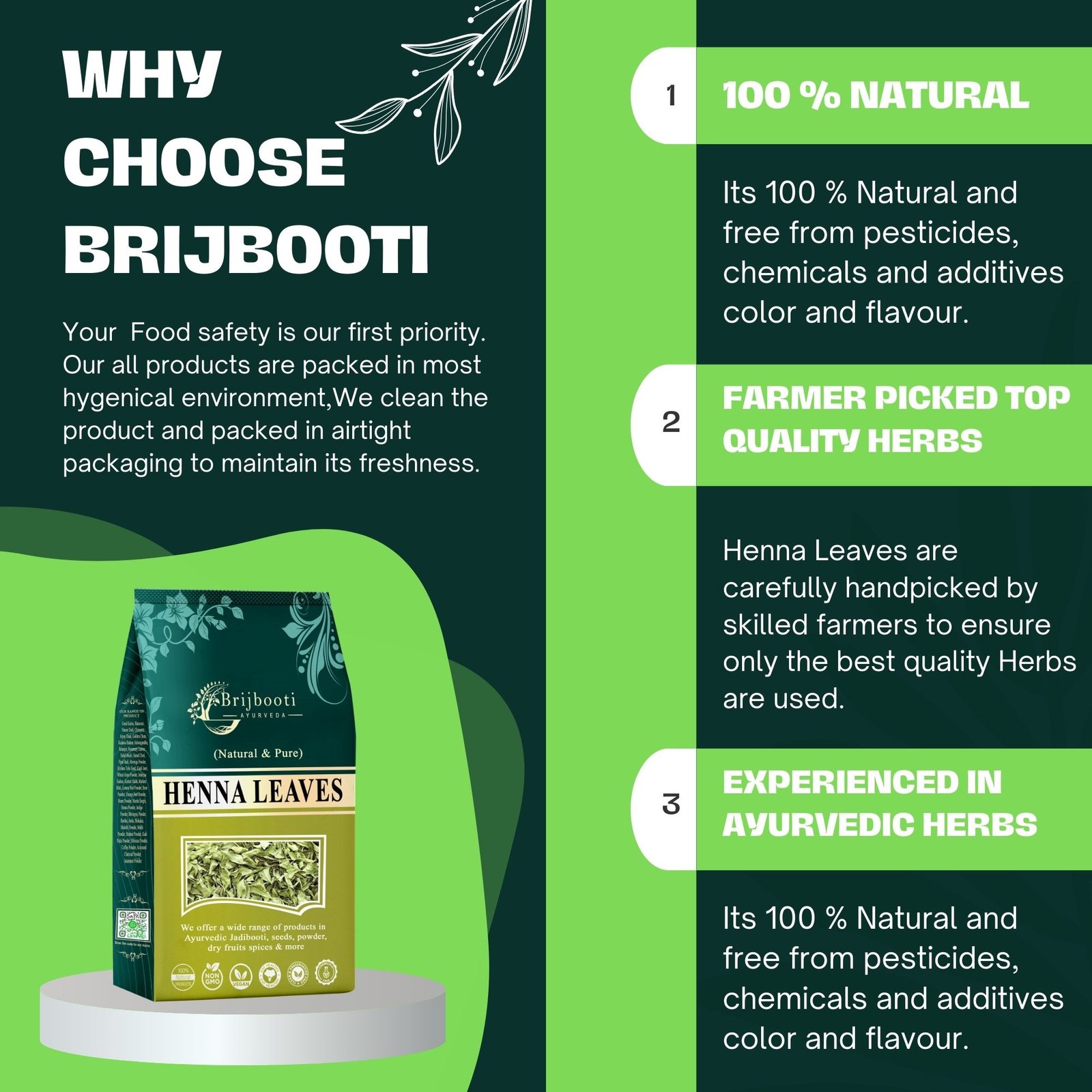 WHY CHOOSE HEENA LEAVES