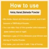 Harad - Baheda - Amla Powder How to use