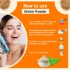 HOW TO USE VETIVER POWDER