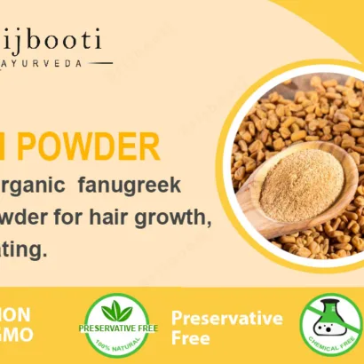 Brijbooti Methi Seeds Powder for Hair Growth