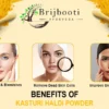 Brijbooti Kasturi Haldi Powder for Brightening & Glowing Skin