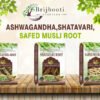 Ashwagandha Safed Musli Shatavari Root