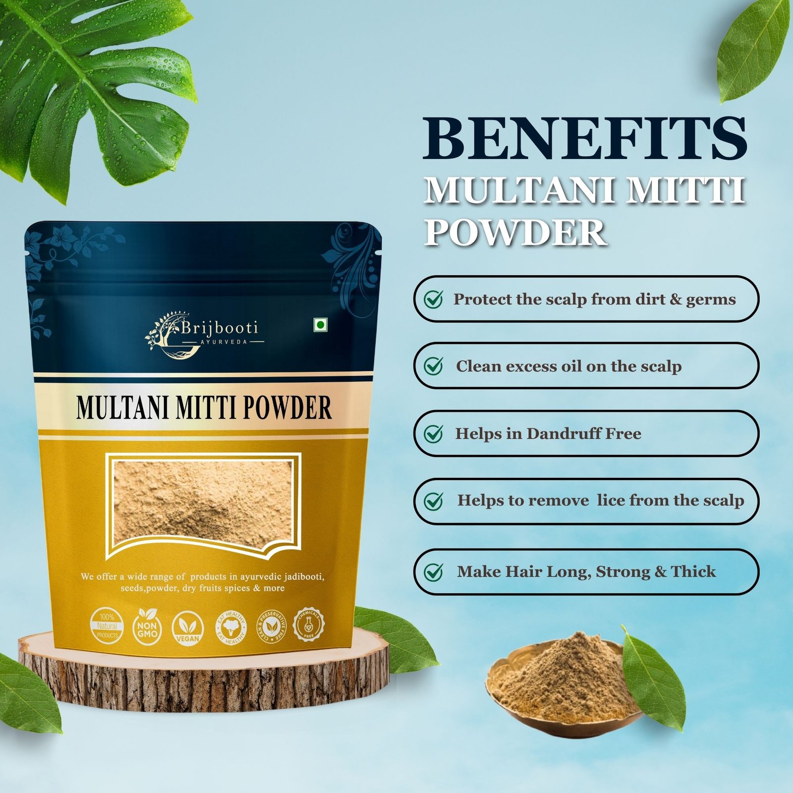 MULTANI MITTI POWDER BENEFITS