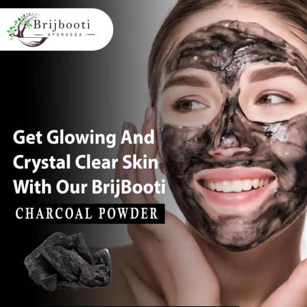 Brijbooti Activated Charcoal Powder for Skin Detox & Purification |Face Mask