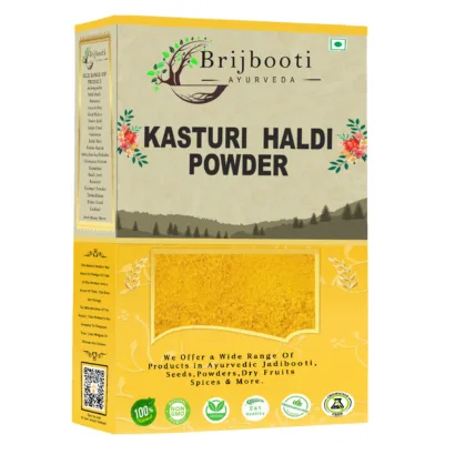 Brijbooti Kasturi Haldi Powder for Brightening & Glowing Skin
