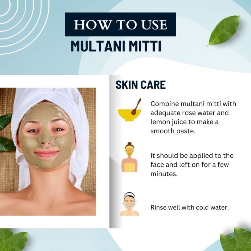 MULTANI MITTI POWDER HOW TO USE