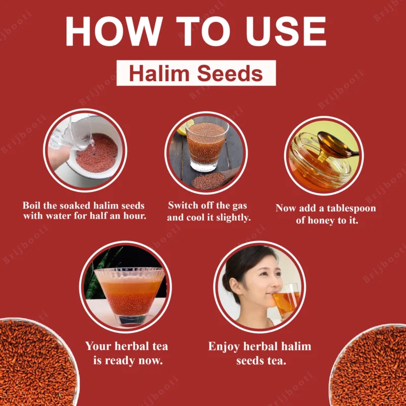 Halim Seeds How to use