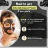 Brijbooti Activated Charcoal Powder for Skin Detox & Purification |Face Mask