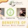 Brijbooti Multani Mitti Face Pack for Oil Control & Acne