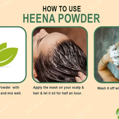 How to use Henna Leaves Powder