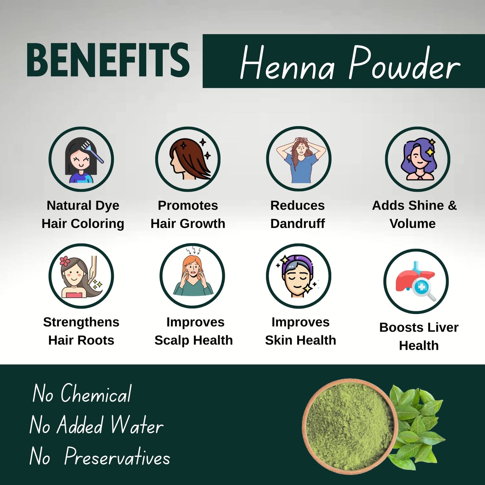 Benefits of Henna Powder