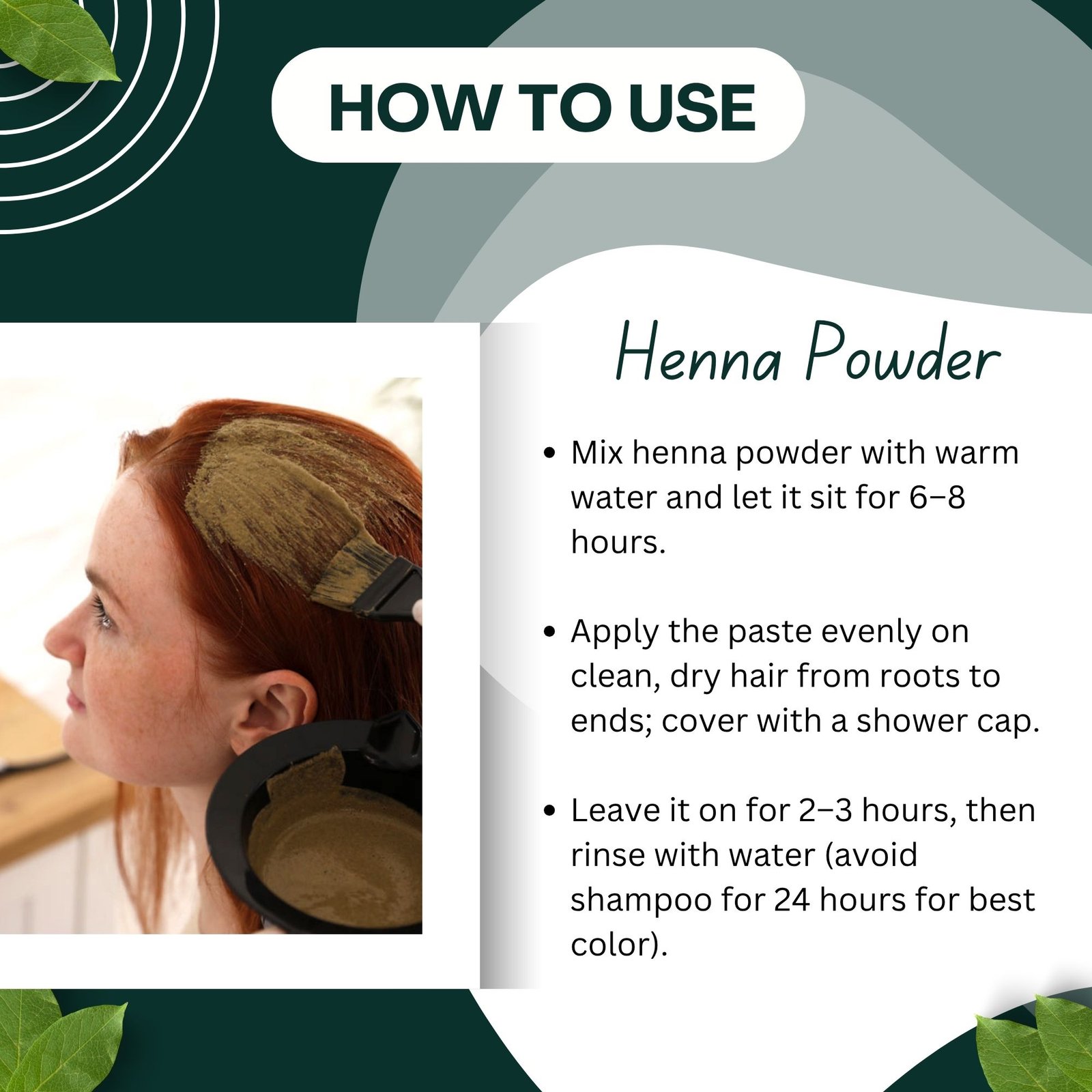How to use Henna Powder