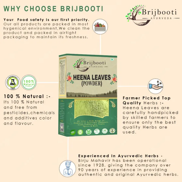 Henna Leaves Powder Benefits