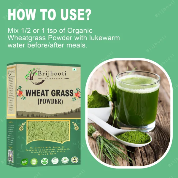 How to Use Wheat Grass Powder