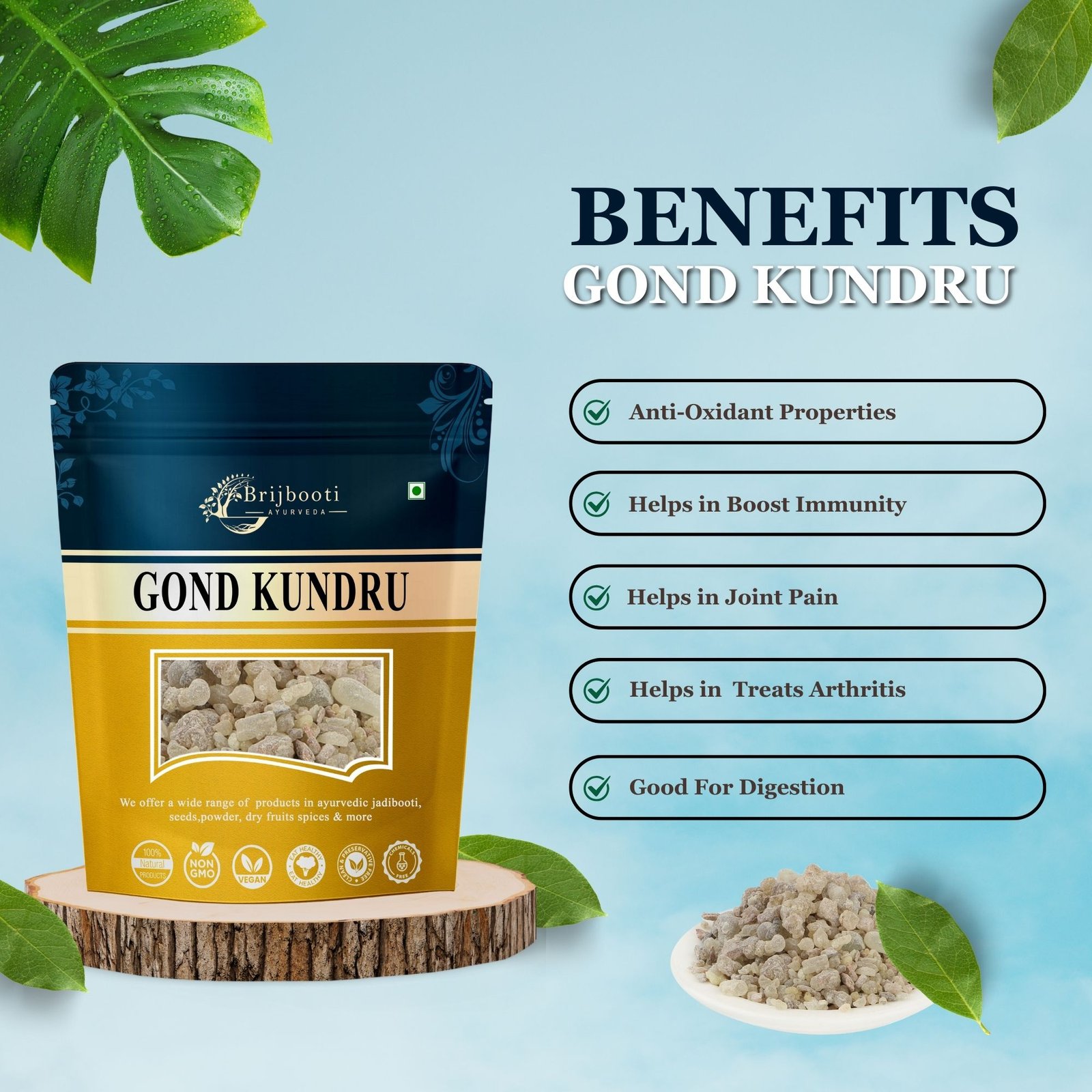 GOND KUNDRU BENEFITS