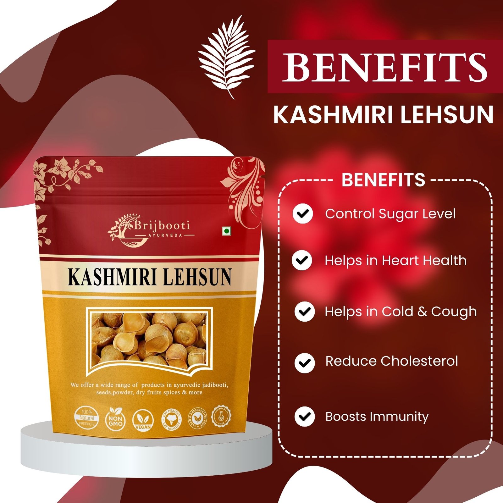 KASHMIRI LEHSUN BENEFITS