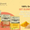 Orange peel Powder & Kasturi Haldi Powder & Lemon Peel Powder