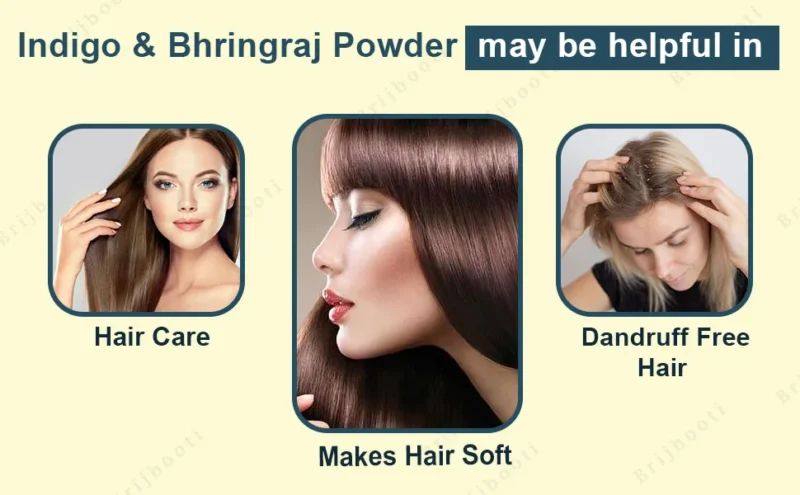 Bhringraj & Indigo Powder benefits