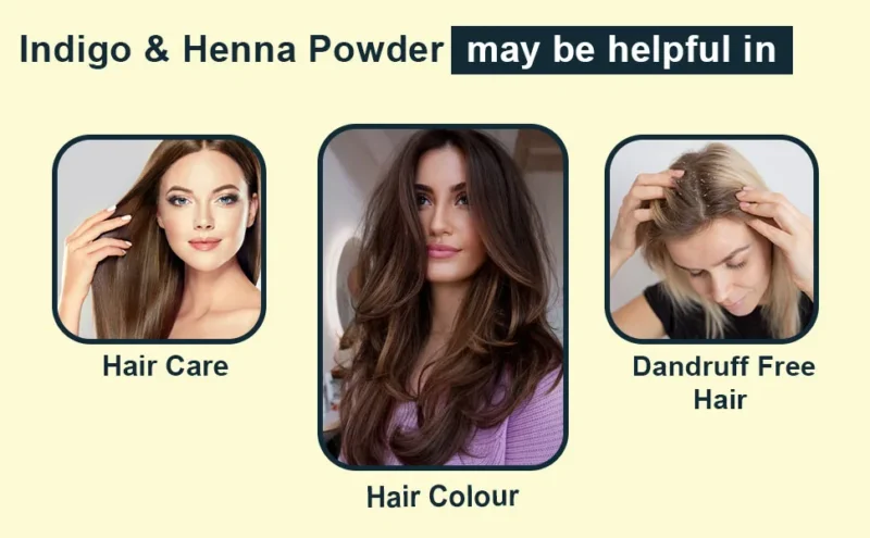 INDIGO & HENNA POWDER BENEFITS