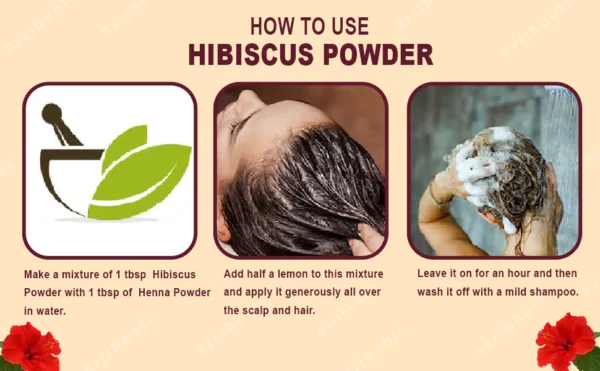 Hibiscus powder How to use