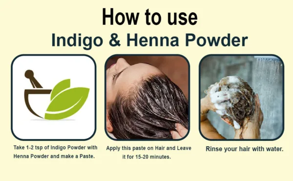 INDIGO & HENNA POWDER HOW TO USE