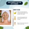 MULTANI MITTI AND ROSE POWDER HOW TO USE