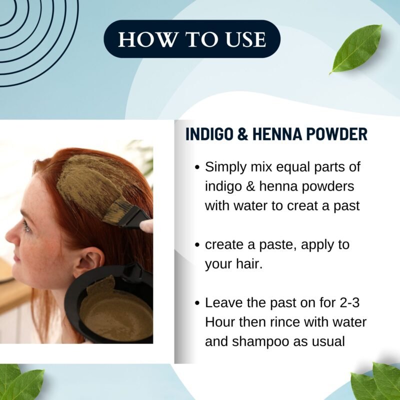 INDIGO AND HENNA POWDER