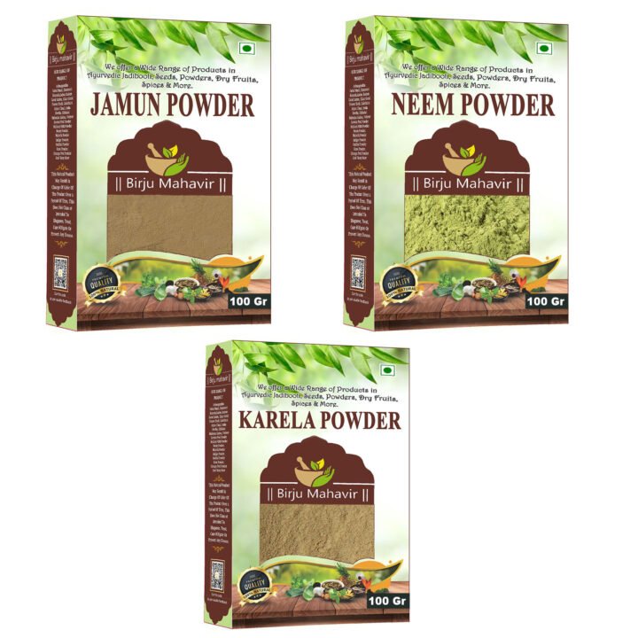 Jamun - Neem - Karela - Combo - (Powder)
