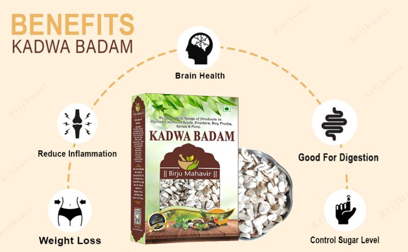 BENEFITS KADWA BADAM PEELED