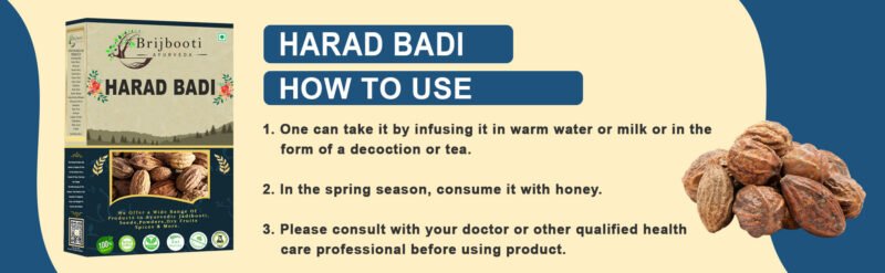 HARAD BADI HOW TO USE
