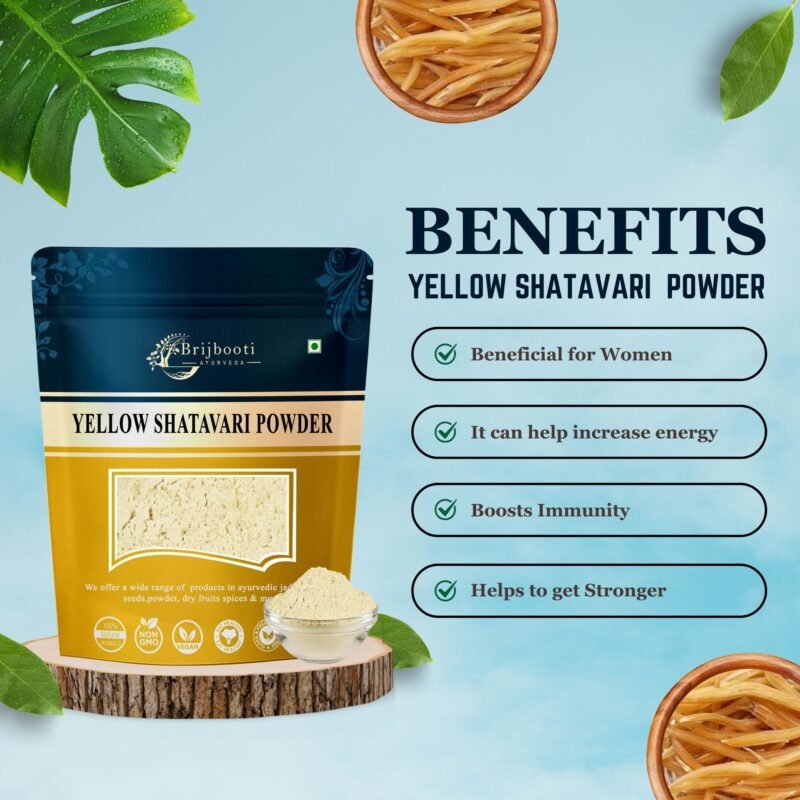 YELLOW SHATAVARI POWDER