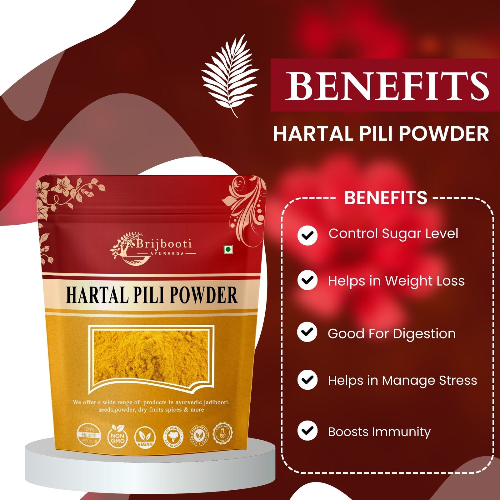 HARTAL PILI POWDER BENEFITS