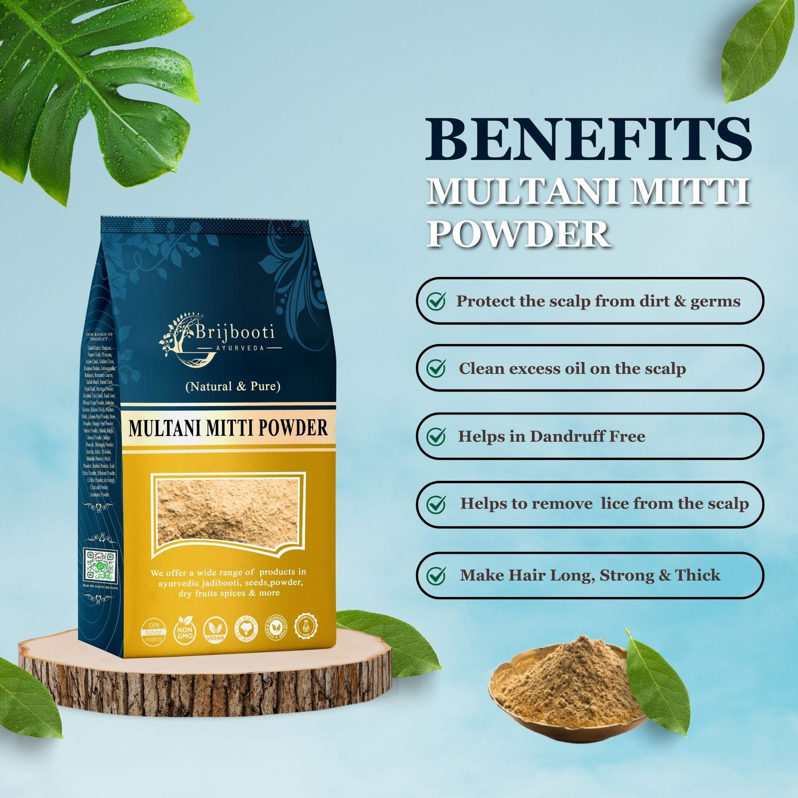 MULTANI MITTI POWDER BENEFITS