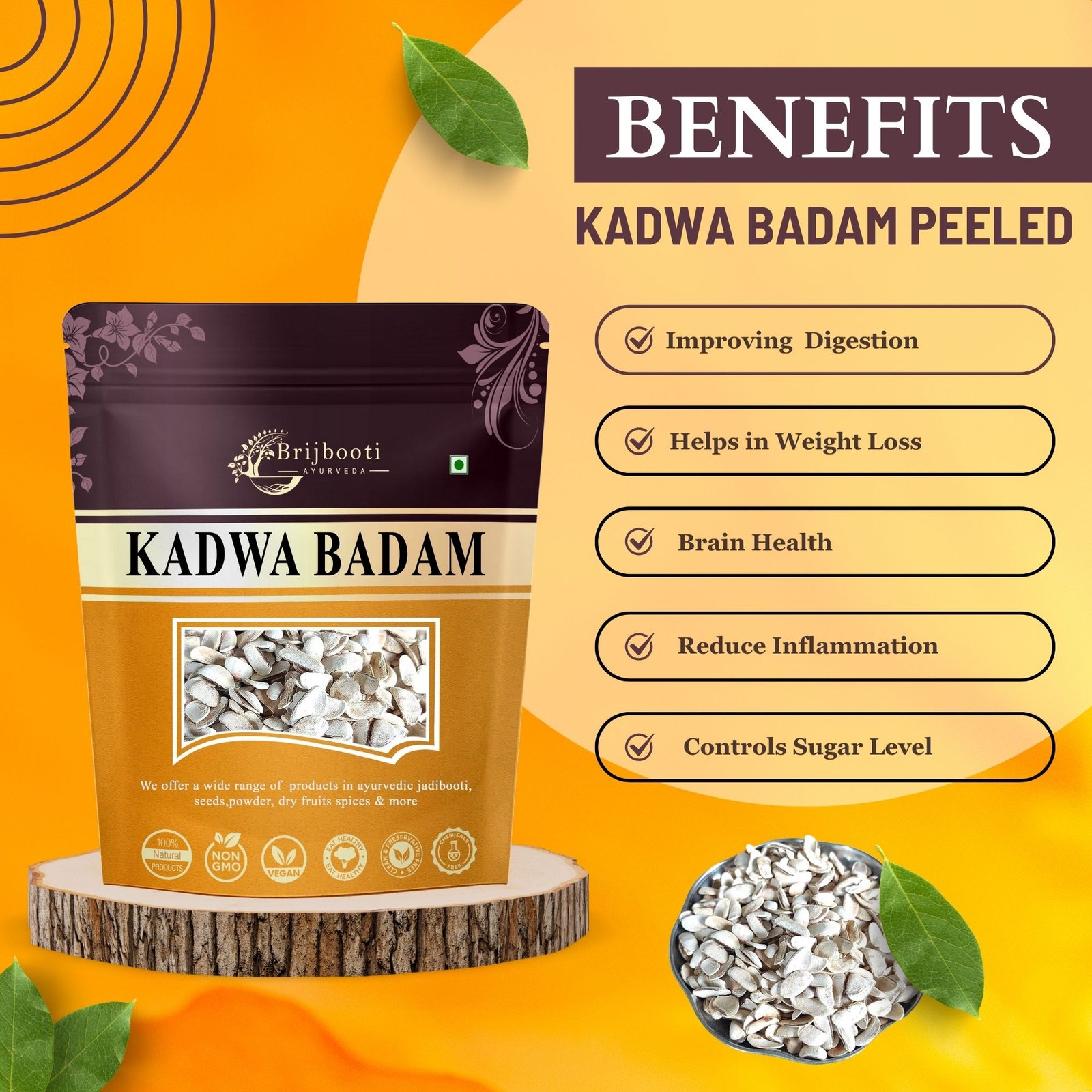 KADWA BADAM BENEFITS