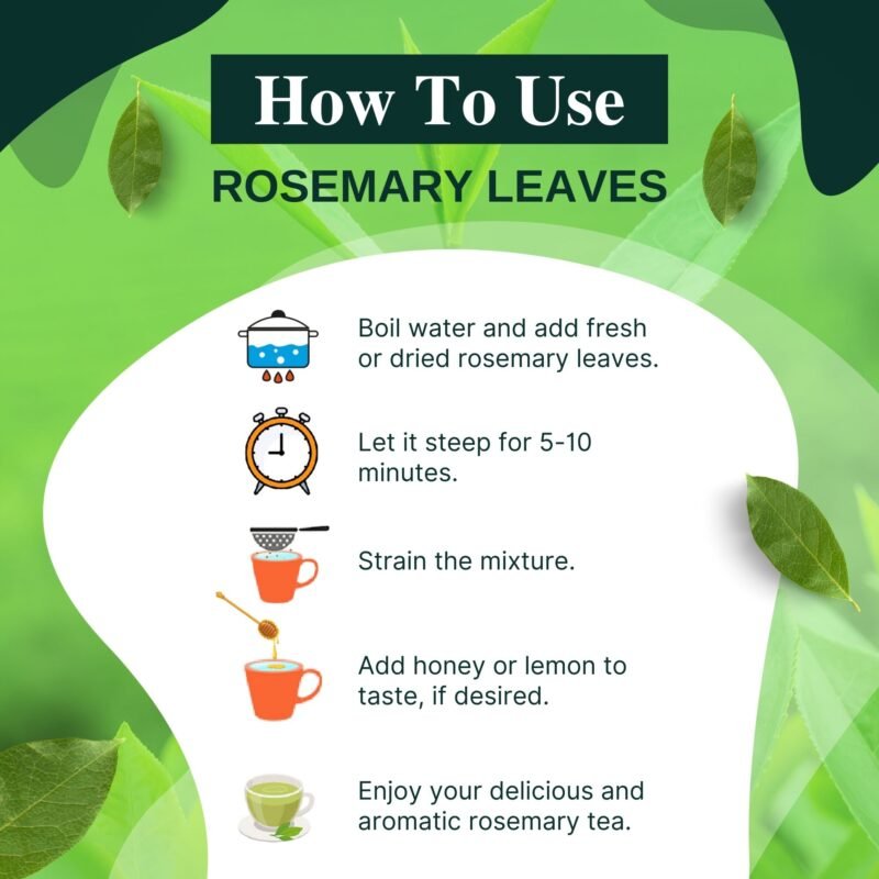 ROSEMARY LEAVES HOW TO USE