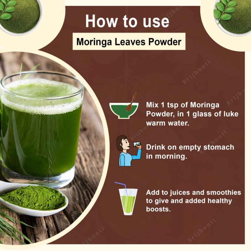 How to use Moringa Powder