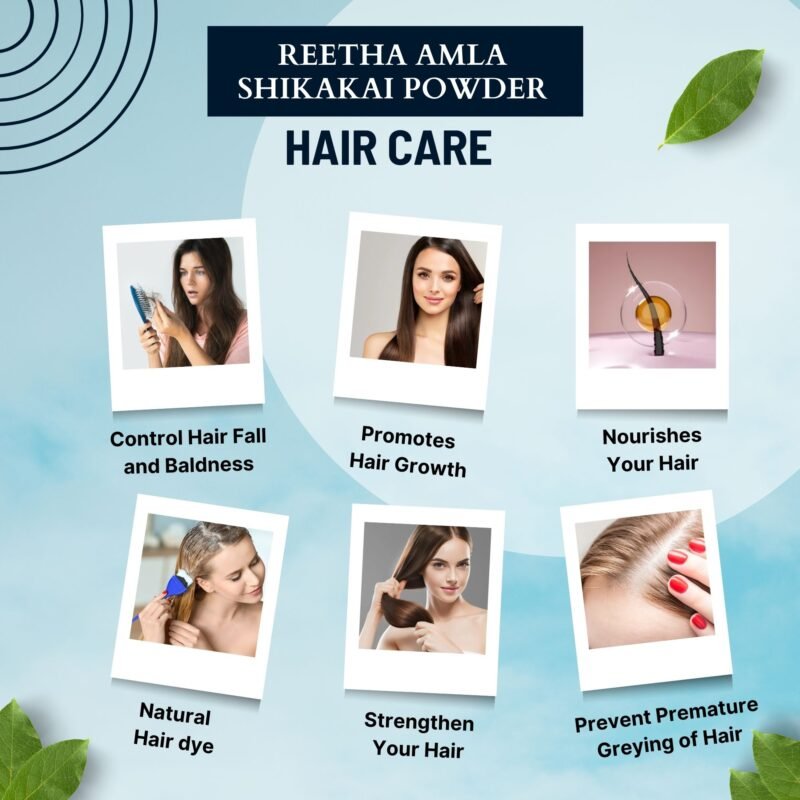 REETHA AMLA SHIKAKAI HAIR CARE