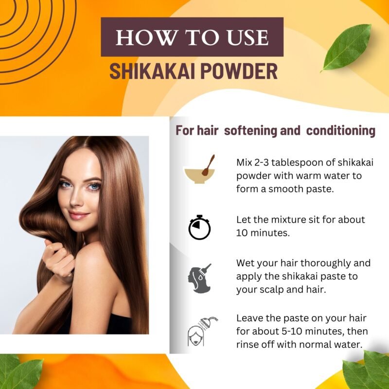 SHIKAKAI POWDER HOW TO USE