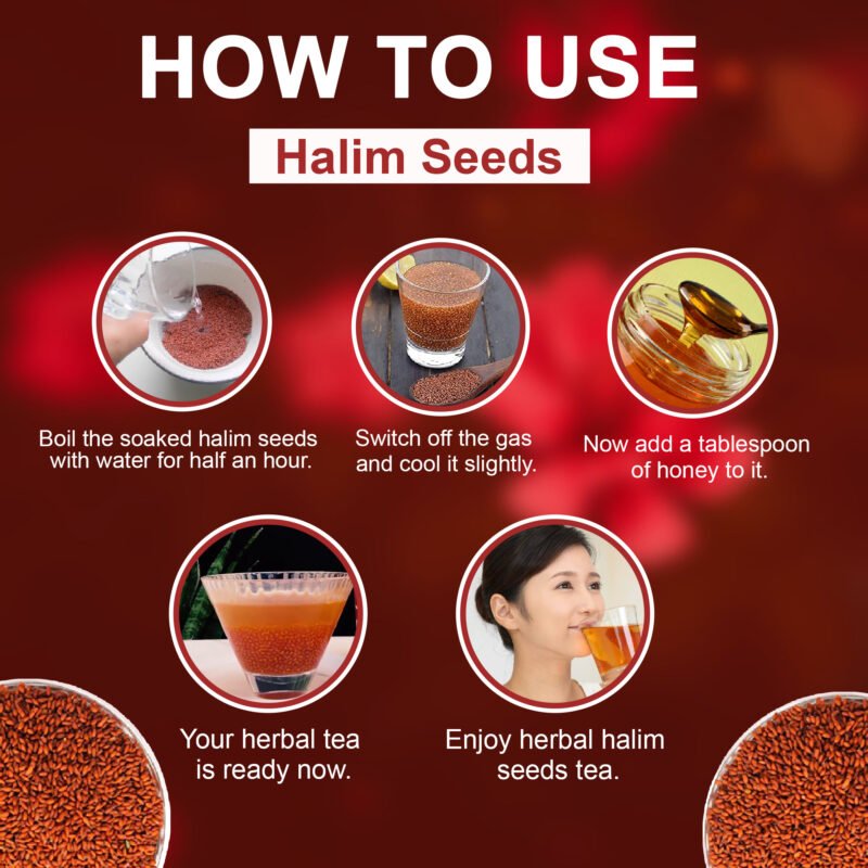 HALIM SEEDS HOW TO USE