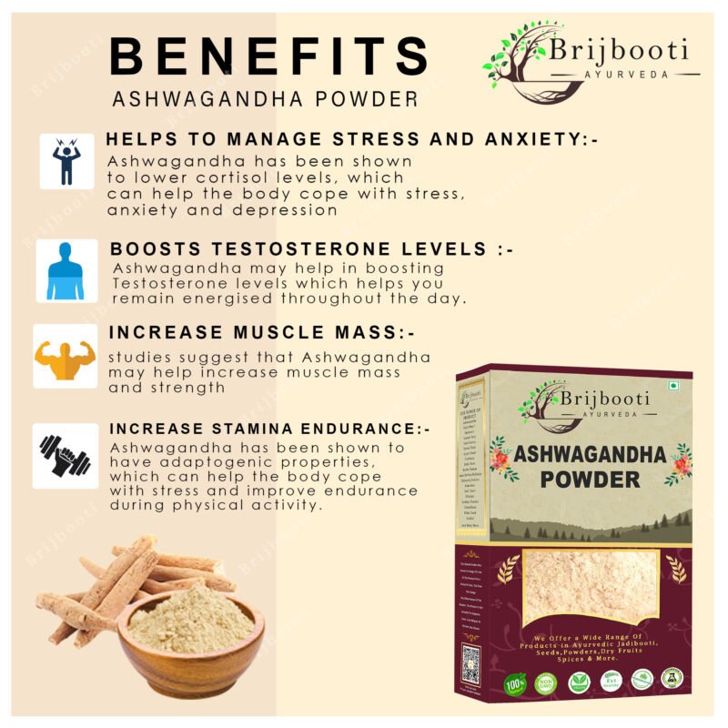 ASHWAGANDHA POWDER BENEFITS